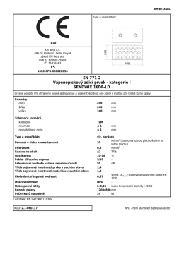 kategorie I SENDWIX 16DF-LD