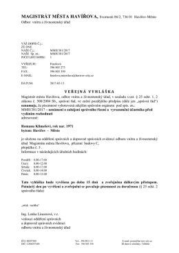 ÚD - zahájení SŘ + § 36