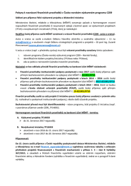 CZ09-Pokyny k vrácení finanční prostředků_10.2.2017