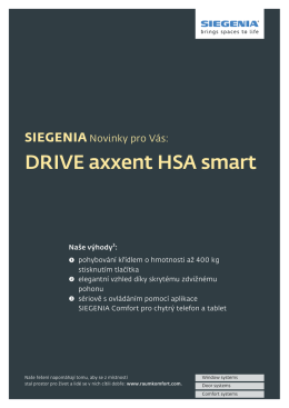 DRIVE axxent HSA smart