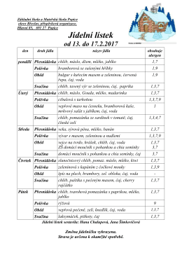 J&iacute;deln&iacute;ček 13.2.