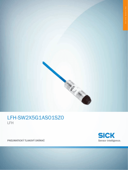 LFH LFH-SW2X5G1AS01SZ0, On-line datový list