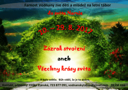 Zázrak stvoření aneb Všechny krásy světa