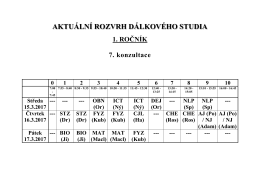 1. ročník DS