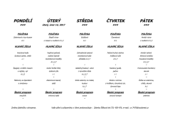 Z&Scaron; a veřejnost 13. &ndash; 17. 2. 2017