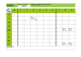 15. &uacute;nora (středa) - Gymn&aacute;zium a SO&Scaron;Pg Č&aacute;slav