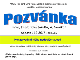 Celostátní foniatrický seminář