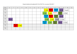 Den 6 7 8 9 10 11 12 13 14 15 16 17 18 19 20 21 Po 3. třídaPříprav