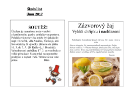 Zázvorový čaj