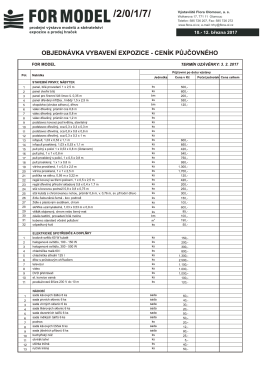 03 Cen&iacute;k - V&yacute;stavi&scaron;tě Flora Olomouc, as