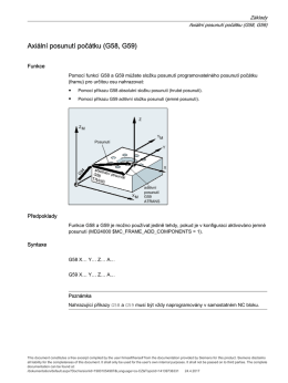 Axi&aacute;ln&iacute; posunut&iacute; poč&aacute;tku (G58, G59)