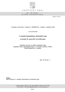 V souladu s § 40 odst. 1 zákona č. 129/2000 Sb., o krajích, v