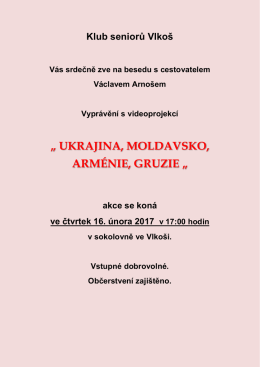 Pozvánka - Obec Vlkoš