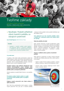 Tvoříme základy