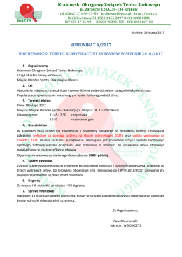 II WTK Skrzat&oacute;w