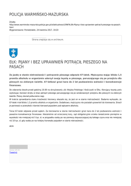 Generuj PDF - Policja Warmińsko