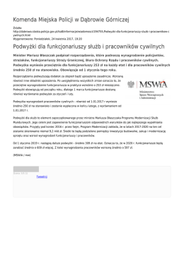 Generuj PDF - Komenda Miejska Policji w Dąbrowie G&oacute;rniczej