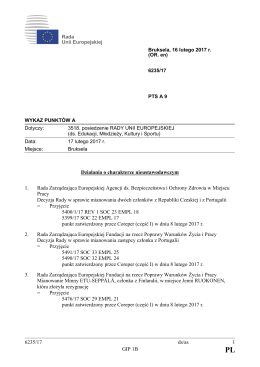 6235/17 ds/as 1 GIP 1B Działania o charakterze nieustawodawczym