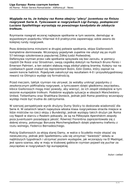 Wersja PDF - AS Roma.pl