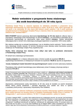 Więcej... - PUP Jawor