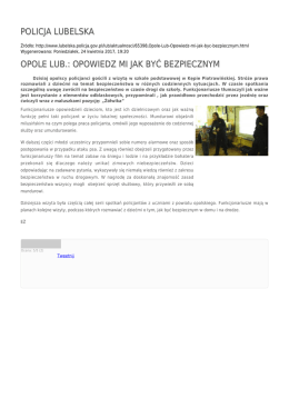 Generuj PDF - Policja Lubelska