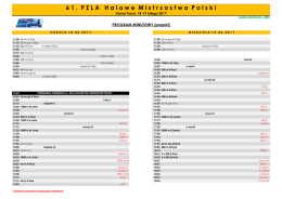 PROGRAM MINUTOWY [projekt]