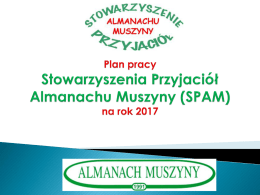 Plan Pracy SPAM 2017