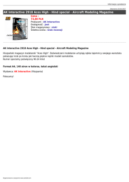 AK Interactive 2918 Aces High - Hind special - Aircraft