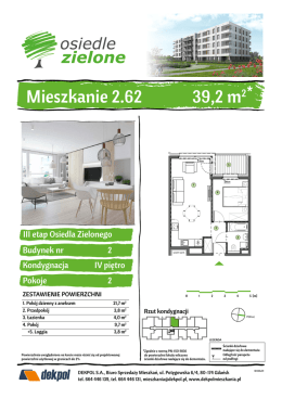 Mieszkanie 2.62 39,2 m2