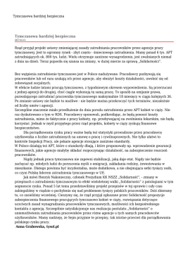 Tymczasowa bardziej bezpieczna