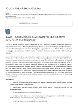Generuj PDF - Policja Warmińsko