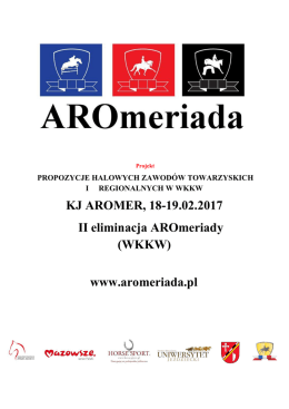 KJ AROMER, 18-19.02.2017 II eliminacja AROmeriady (WKKW