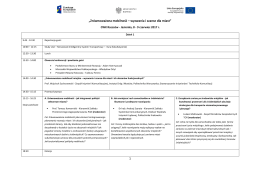 1 „Zrównoważona mobilność – wyzwania i szanse dla miast”