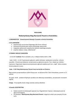 Walentynkowy Bieg Narciarski Parami w Kościelisku