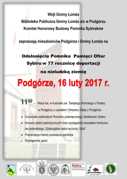 Wójt Gminy Łomża Biblioteka Publiczna Gminy Łomża z/s w