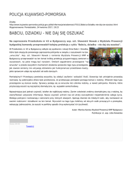 policja kujawsko-pomorska babciu, dziadku