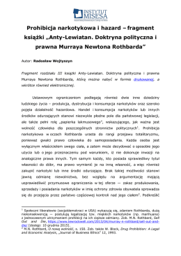 fragment książki „Anty-Lewiatan. Doktryna polityczna i prawna