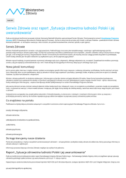 Drukuj do PDF - Ministerstwo Zdrowia
