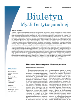 Forum Myśli Instytucjonalnej