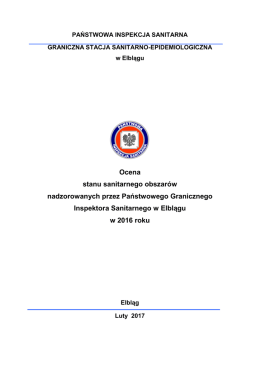 ocena w formacie pdf - Graniczna Stacja Sanitarno
