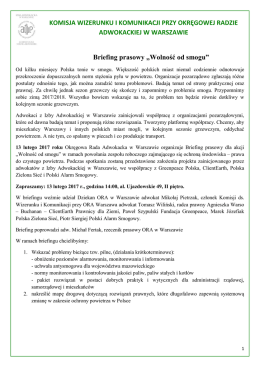 KOMISJA WIZERUNKU I KOMUNIKACJI PRZY OKRĘGOWEJ