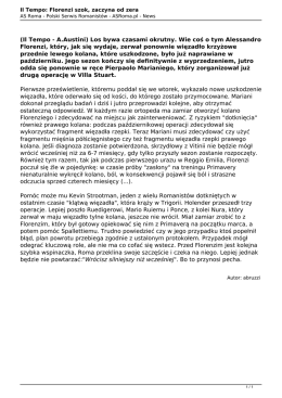 Wersja PDF - AS Roma.pl