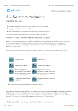 5.1. Światłem malowane