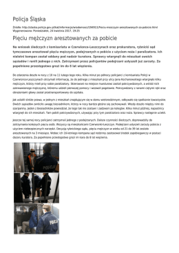 Generuj PDF - Policja Śląska