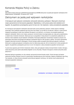 Generuj PDF - Komenda Miejska Policji w Zabrzu