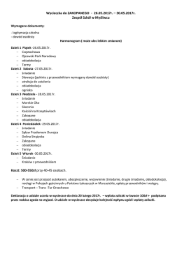 Informacja - Zespół Szkół w Myśliwcu