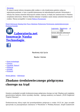 Zbadano średniowiecznego pielgrzyma chorego