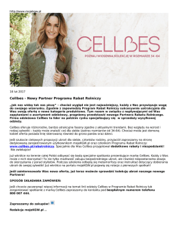 Cellbes - Nowy Partner Programu Rabat Rolniczy