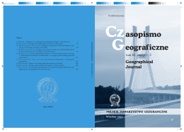 Polskie Towarzystwo Geograficzne (PTG) | Oficjalna strona