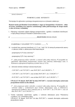 Zał.1 Formularz oferty